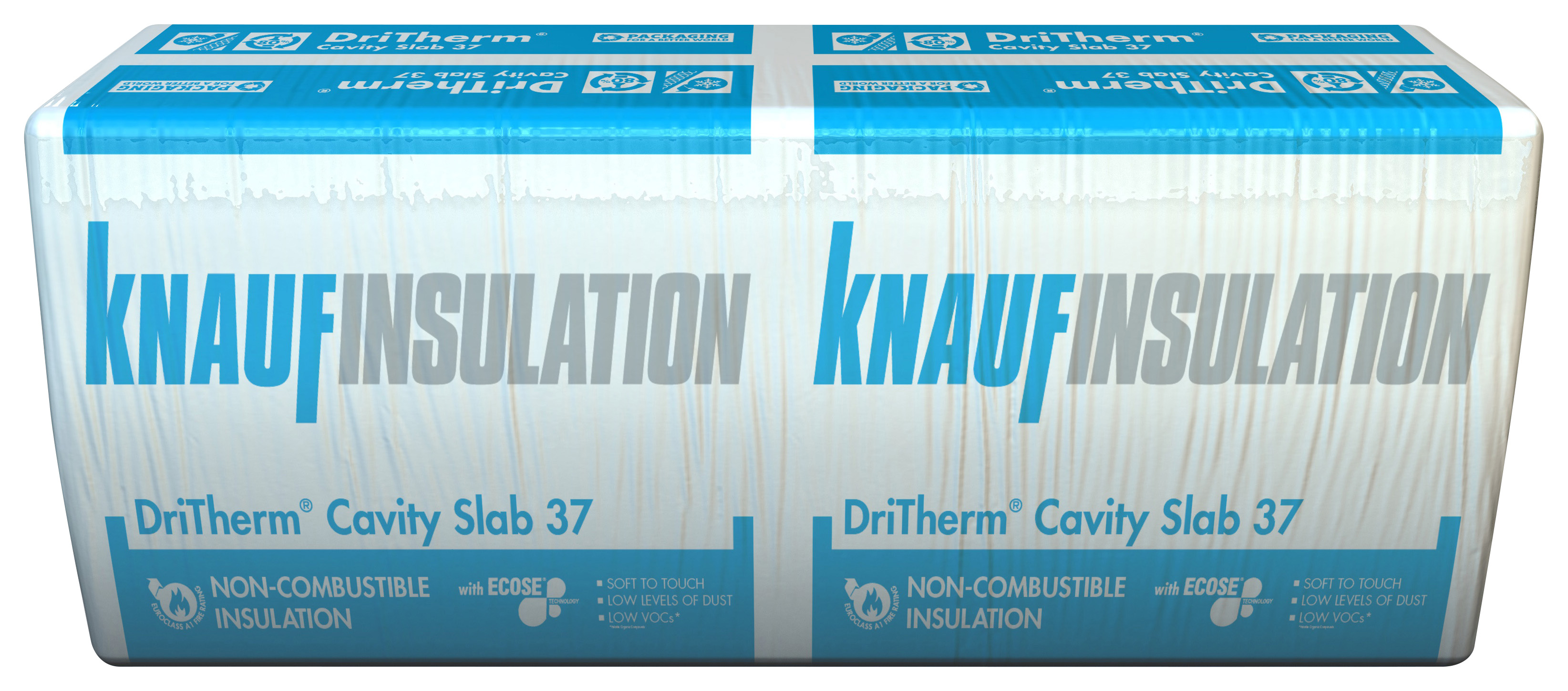 Image of Knauf Insulation DriTherm® Cavity Slab 37 Standard - 100mm x 455mm x 1.2m