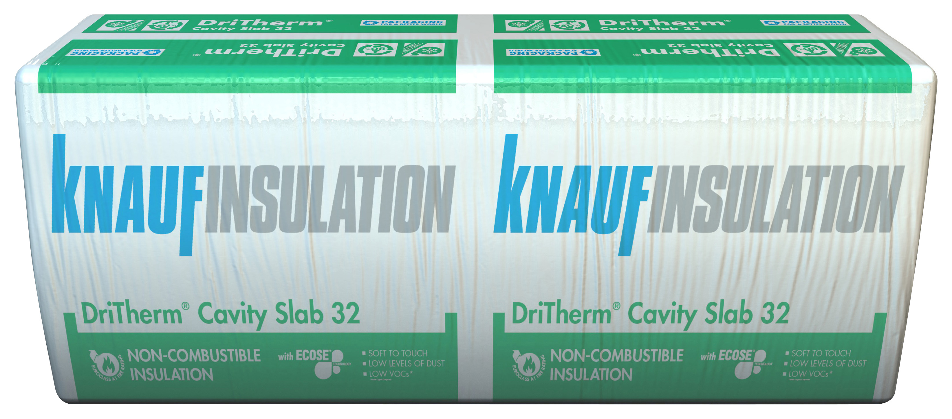 Knauf 32 Insulation DriTherm Cavity Slab - 100 x 455mm x 1.2m