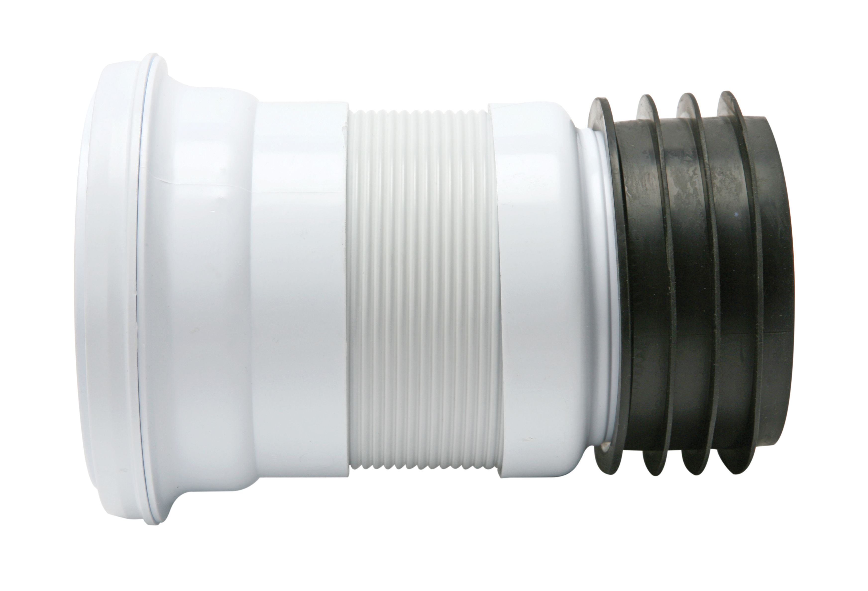 Image of Fluidmaster Flexible Short Pan Connector - 200-350mm