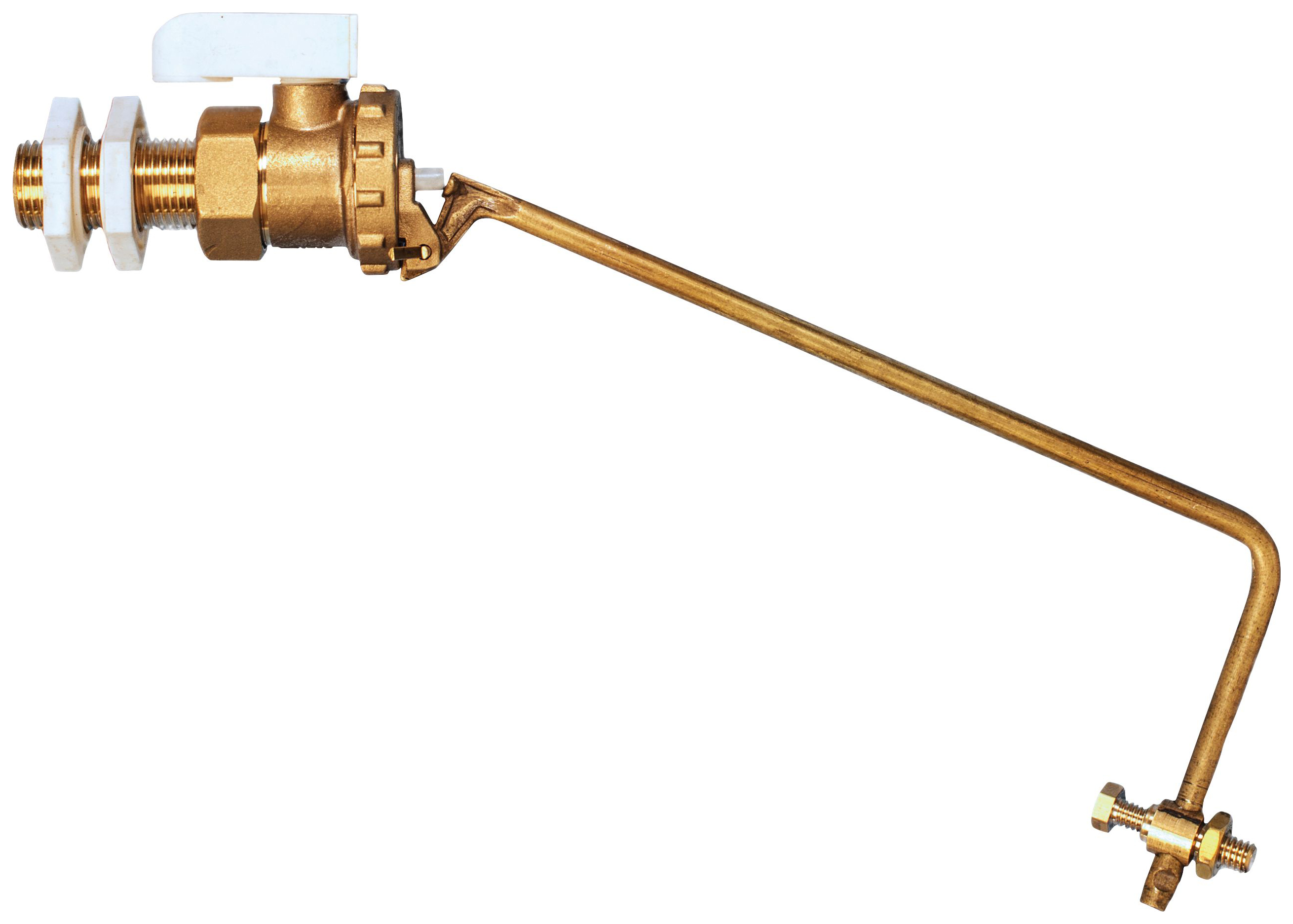 Image of Euroflo By Fluidmaster Brass Ball Valve 1/2in High Pressure Part 2