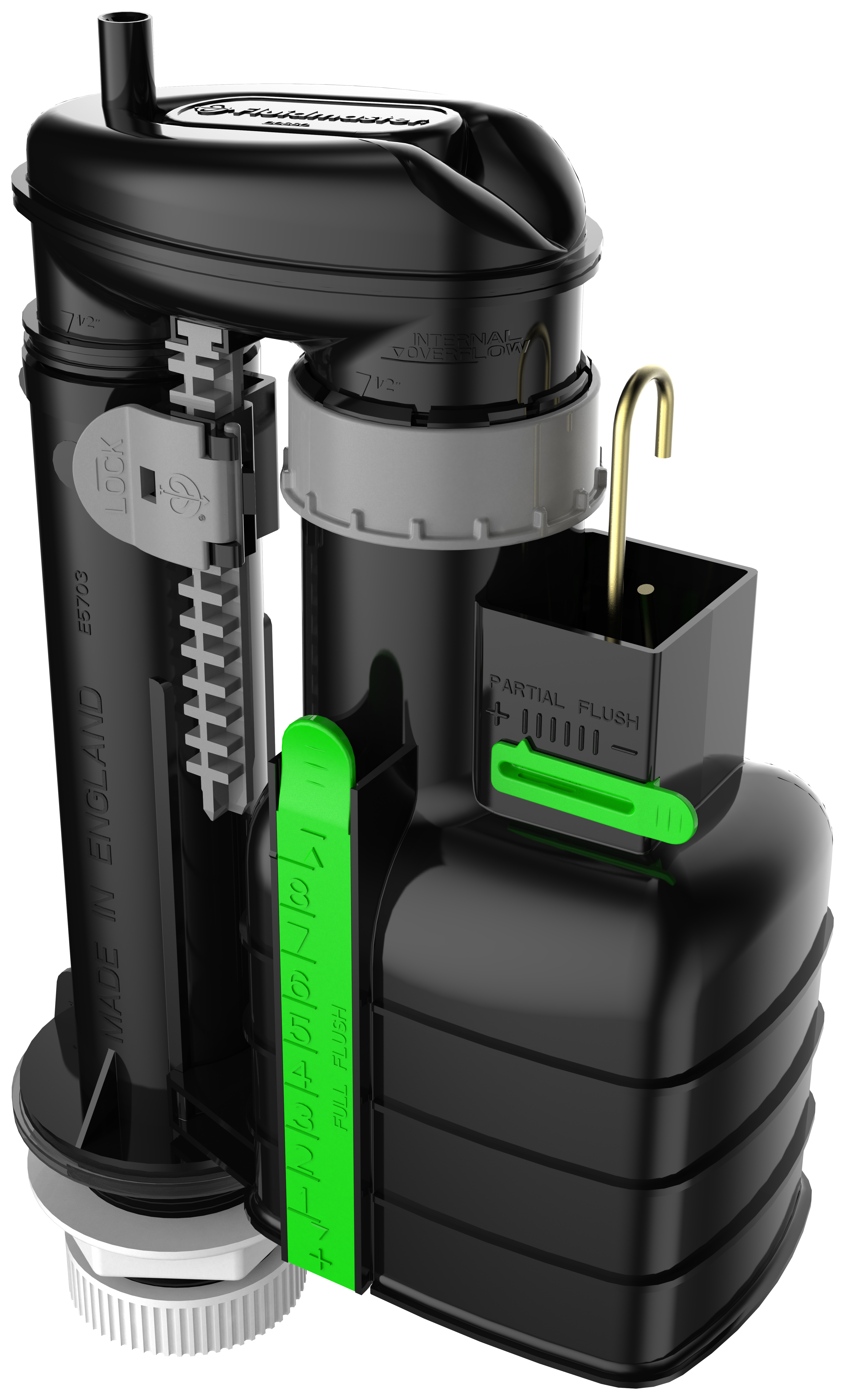 Image of Fluidmaster Replacement Ultra Syphon for Lever Operated Toilets