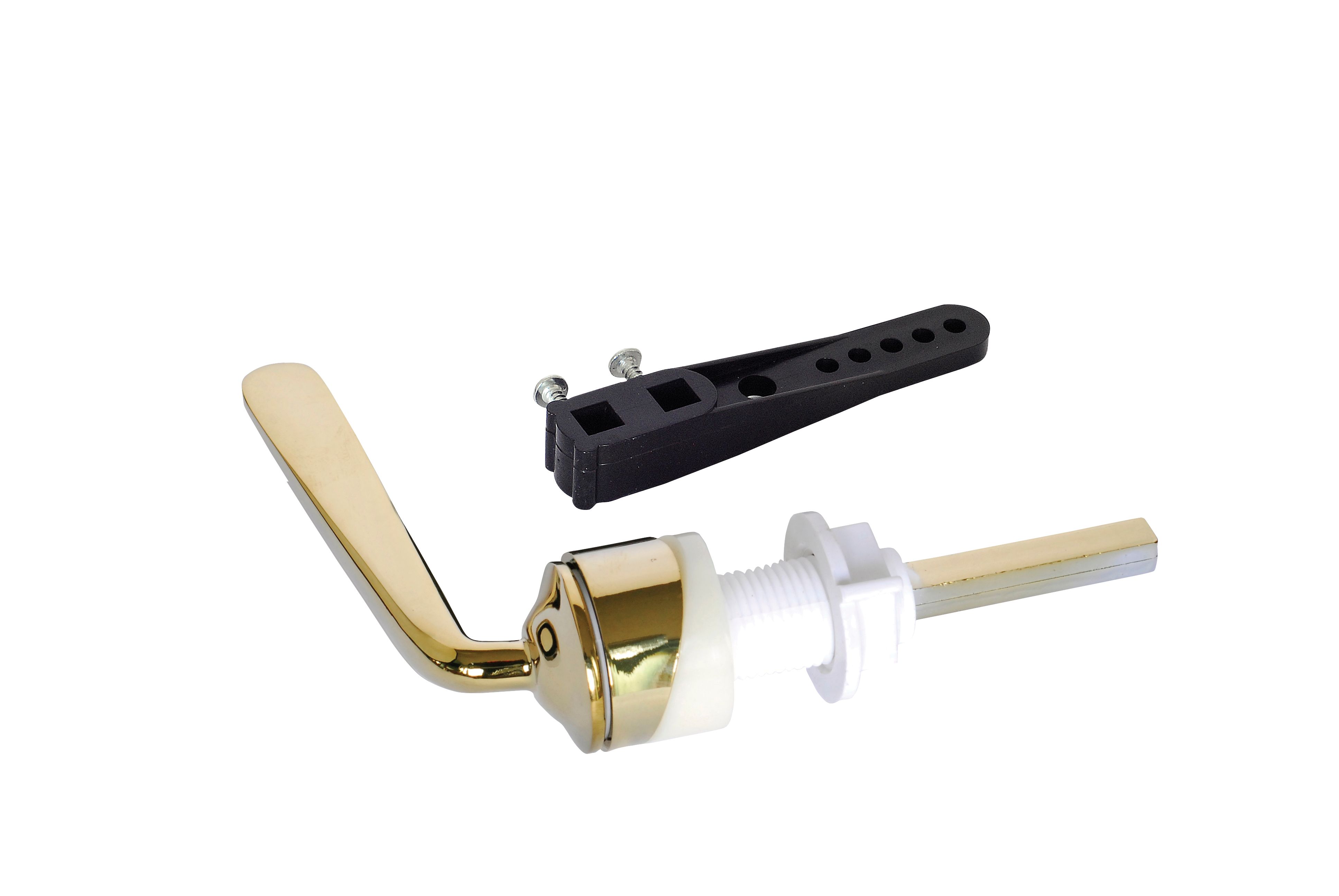 Image of Euroflo By Fluidmaster Gold Effect Luxury Cistern Lever