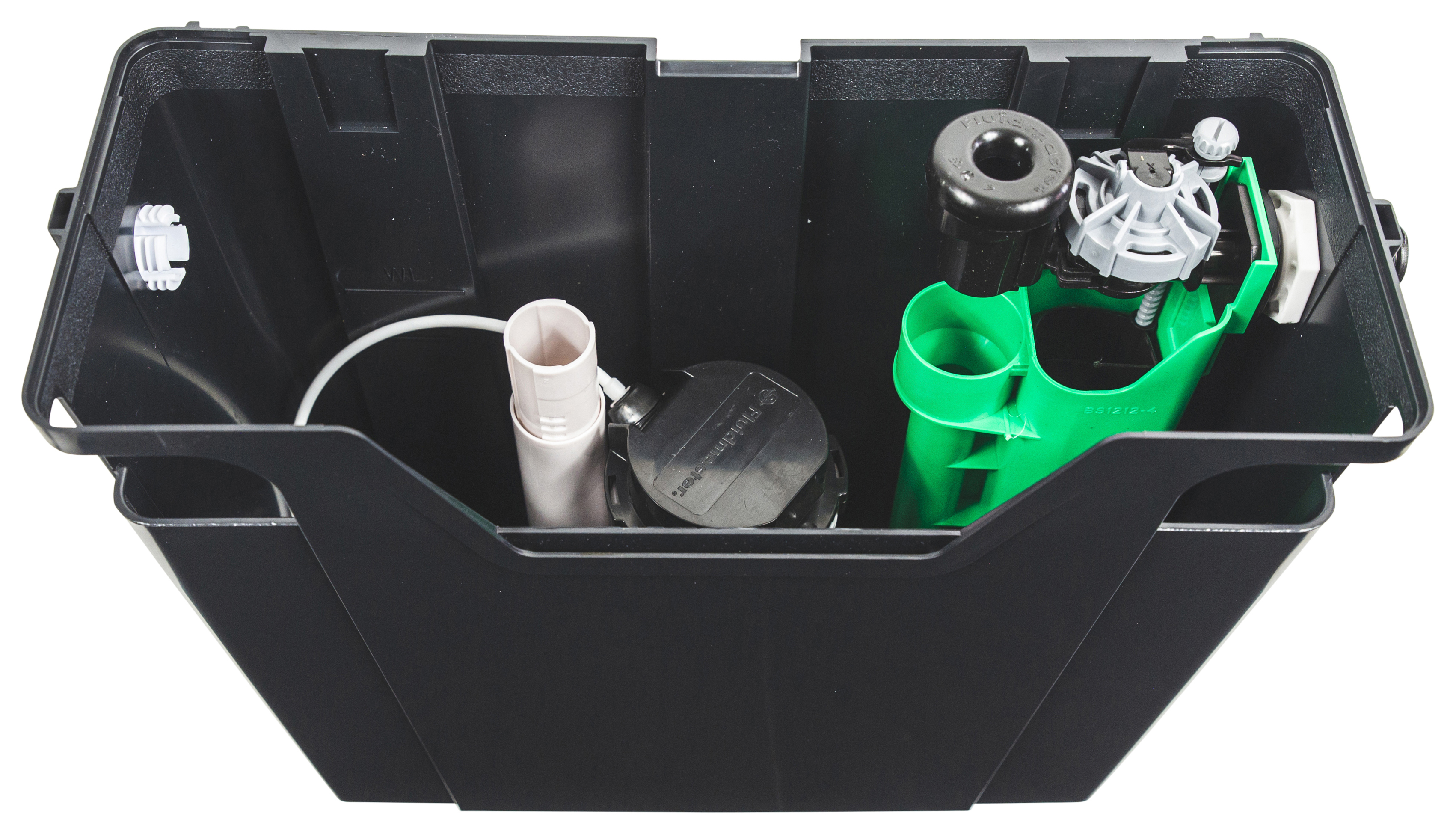 Image of Fluidmaster 6L Concealed Cistern - Black 337 x 135 x 310mm