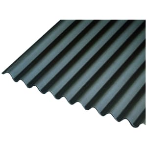 Onduline Black Bitumen Corrugated Roof Sheet - 950mm x 2000mm x 3mm