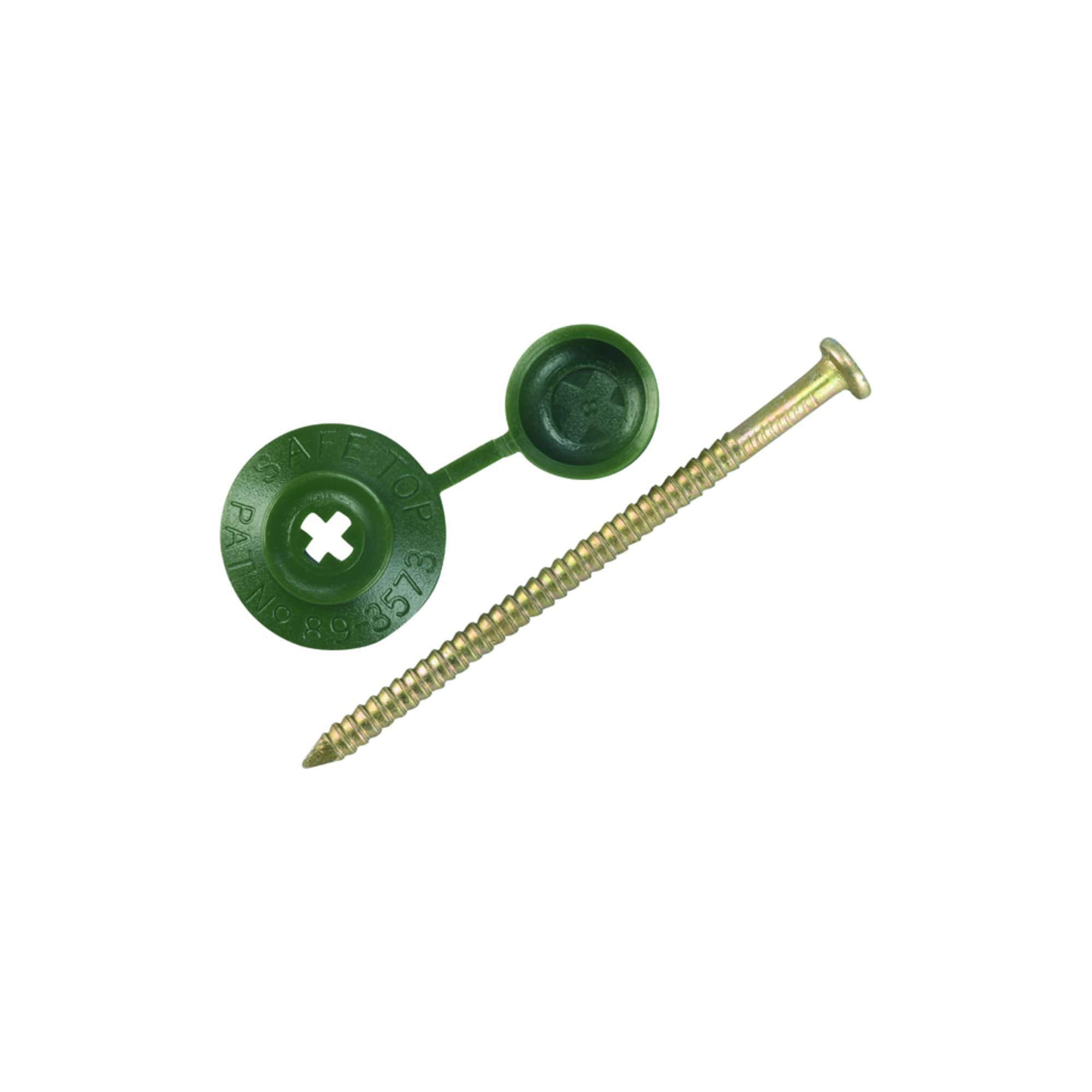 Image of Onduline Green Safe Top Nail - 70mm - Pack of 20