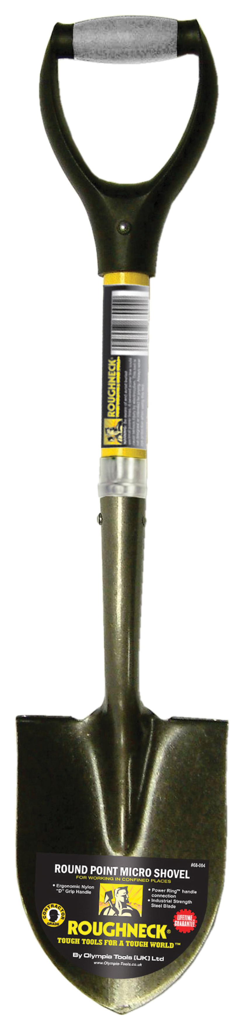 Roughneck Round Point Micro Shovel