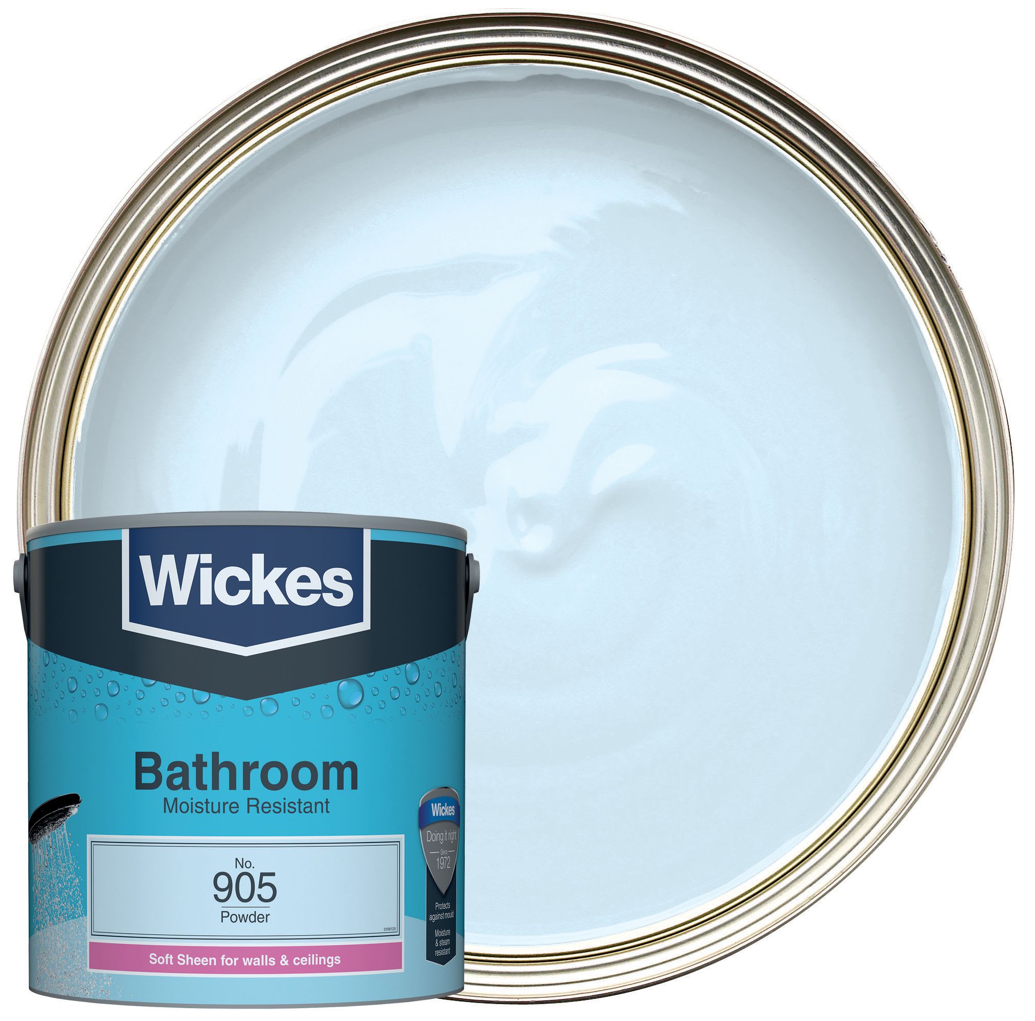 Wickes Powder - No. 905 Bathroom Soft Sheen