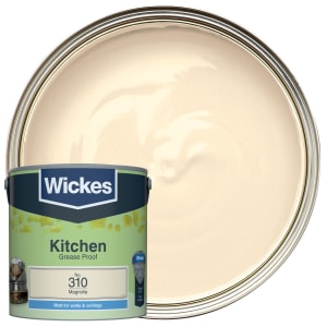 Wickes Magnolia - No. 310 Kitchen Matt Emulsion Paint - 2.5L