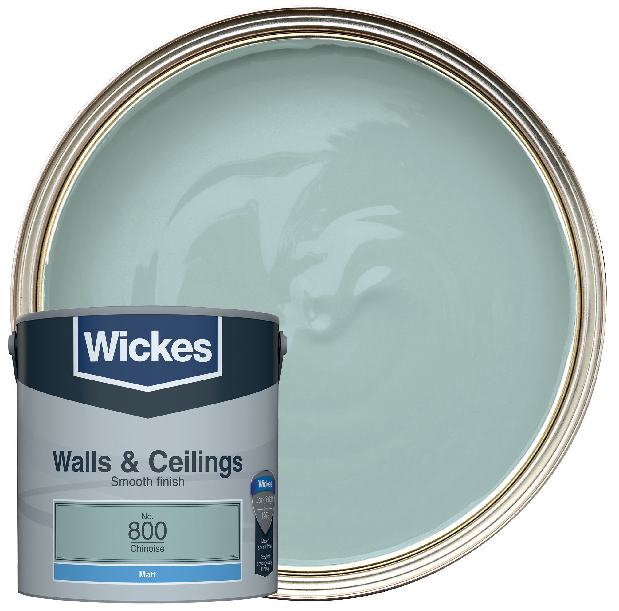Wickes Vinyl Matt Emulsion Paint - Chinoise No.800 - 2.5L