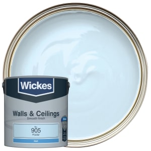 Wickes Vinyl Matt Emulsion Paint - Powder No.905 - 2.5L