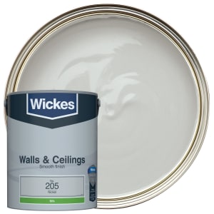 Wickes Vinyl Silk Emulsion Paint - Nickel No.205 - 5L