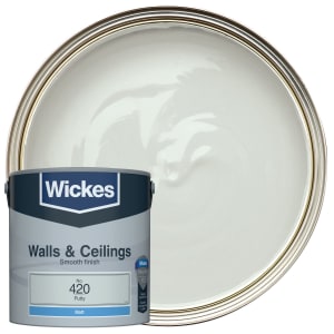 Wickes Putty - No.420 Vinyl Matt Emulsion Paint - 2.5L