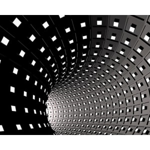ohpopsi Infinity Tunnel 3D Wall Mural