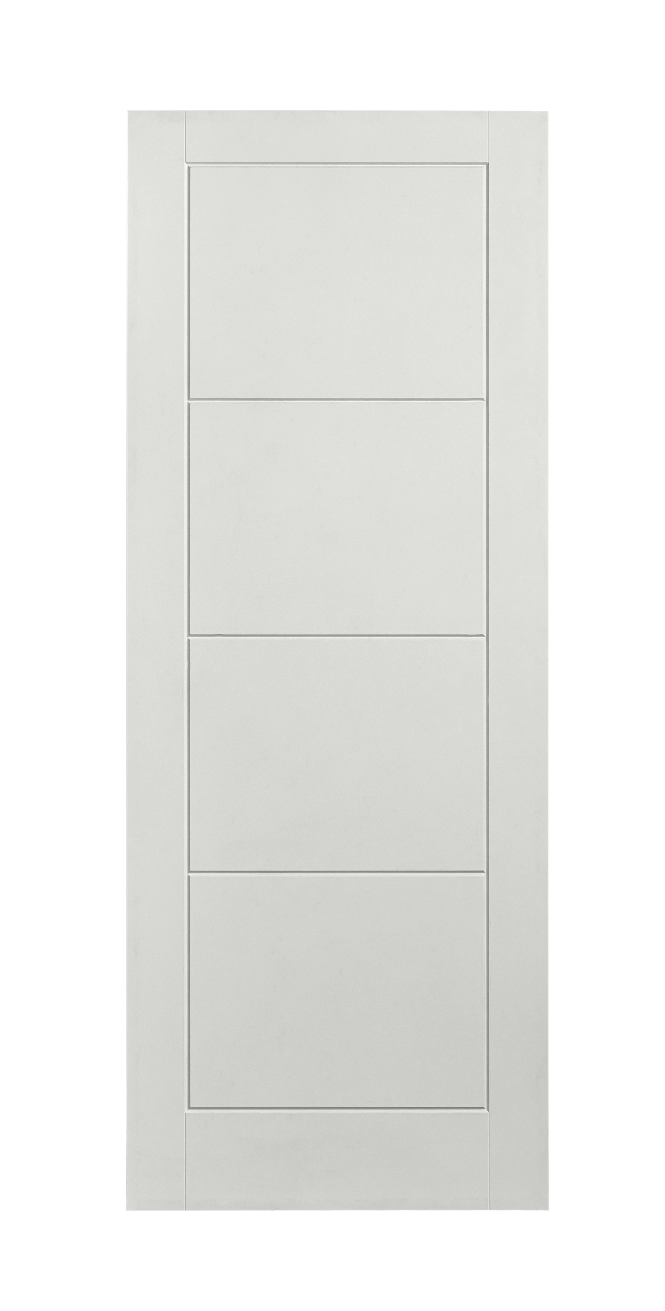 Wickes Exeter White Smooth Moulded 4 Panel Internal Door