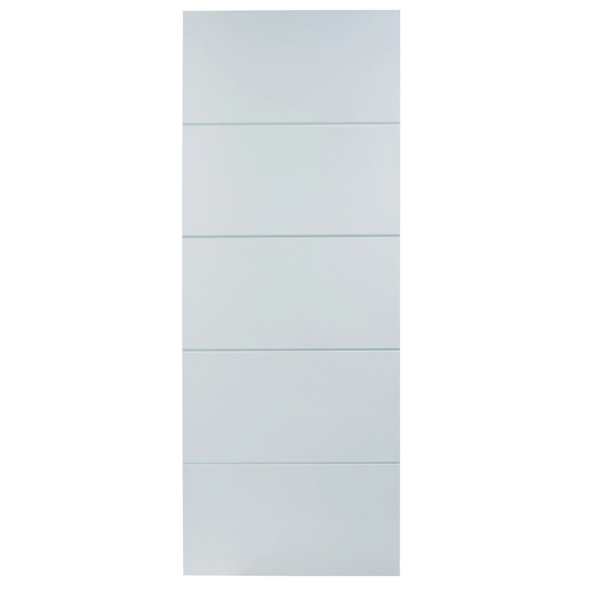 Wickes Halifax White Smooth Moulded 5 Panel Internal Door - 1981 x 610mm