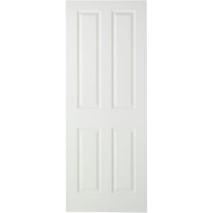 Wickes Chester White Smooth Moulded 4 Panel Internal Door
