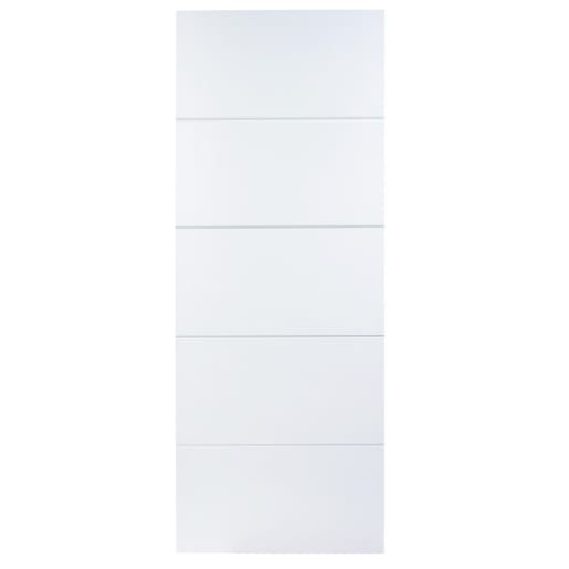 Wickes Halifax White Smooth Moulded Primed 5 Panel