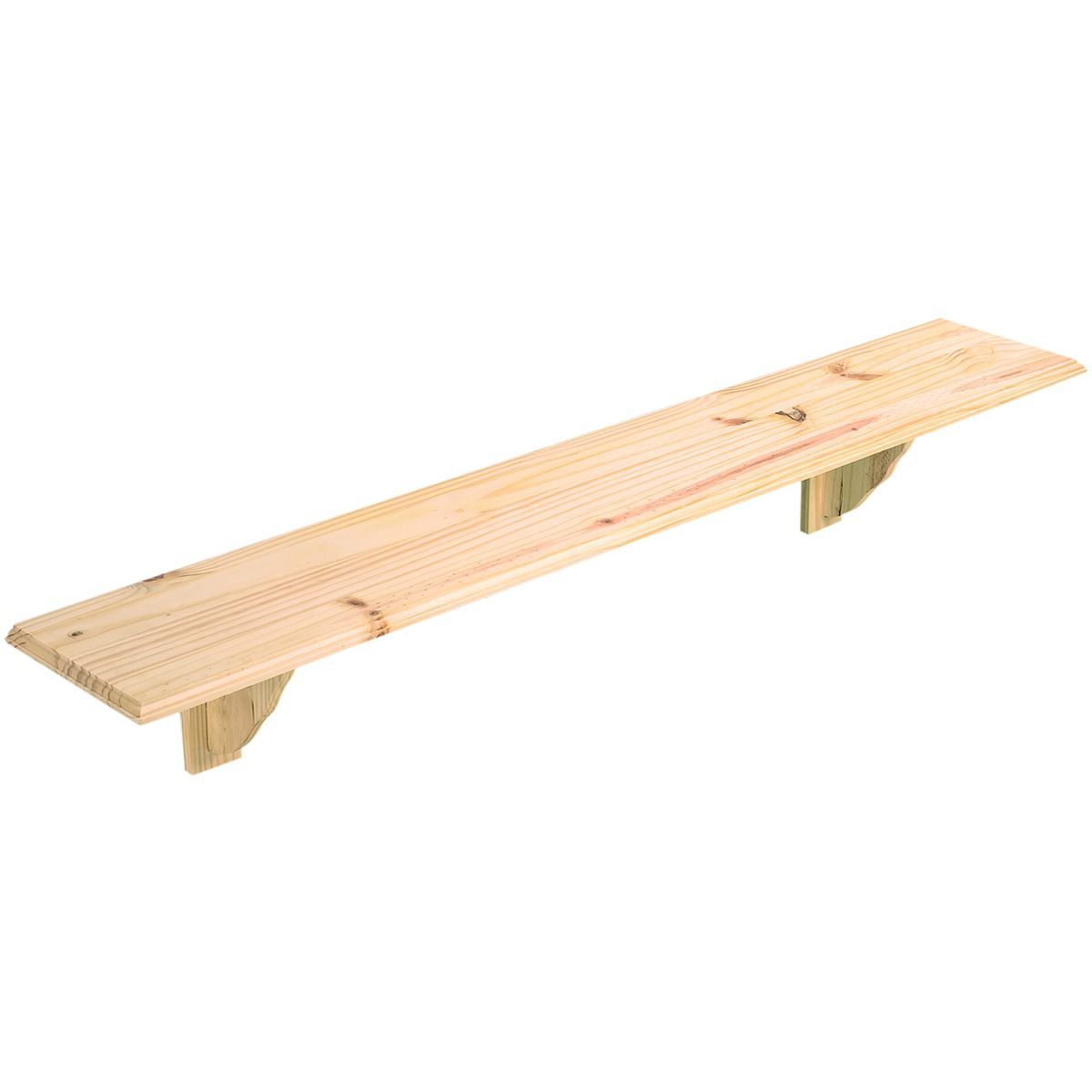 Image of Wickes Pine Shelf Kit - 16 x 190 x 1185mm