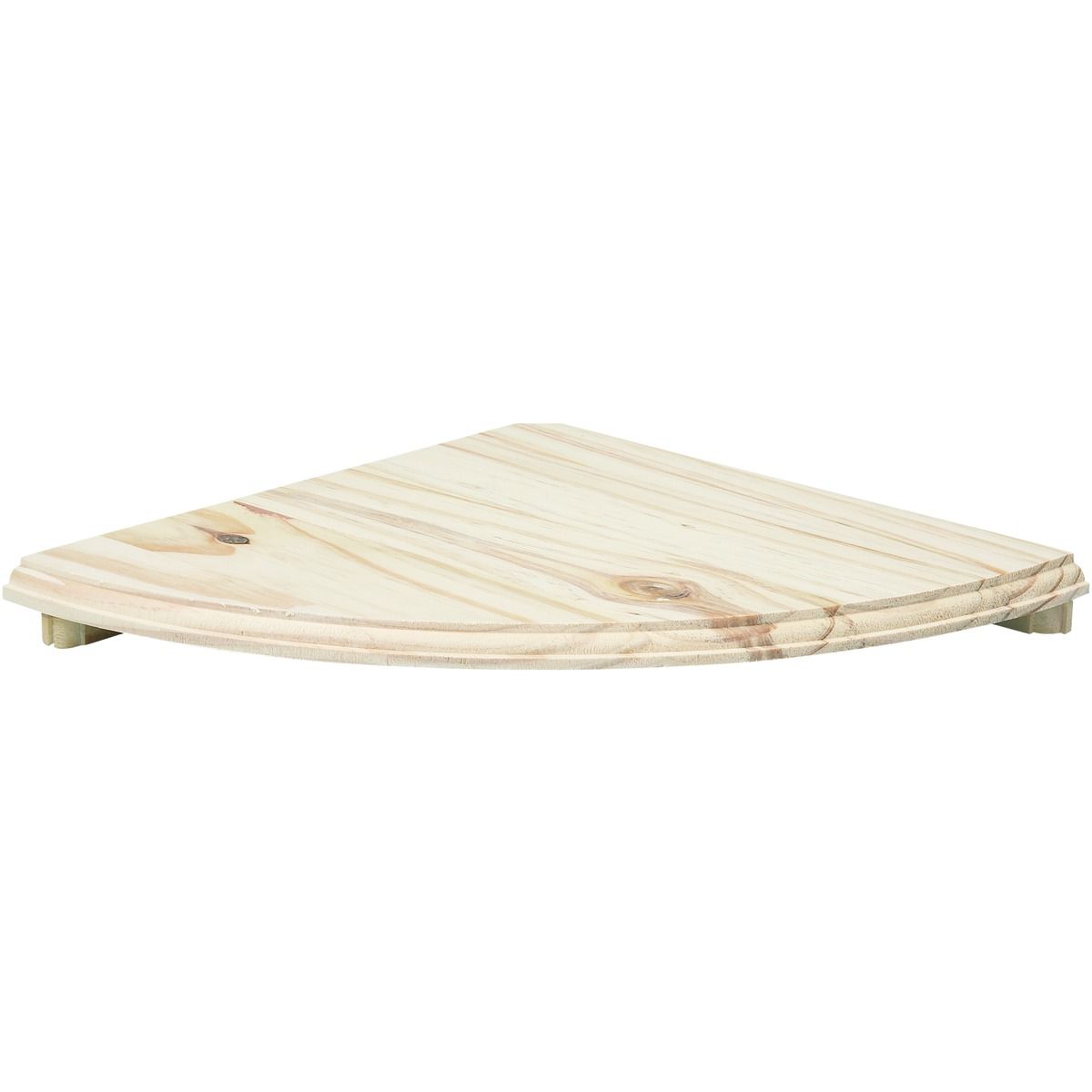 Wickes Pine Corner Shelf Kit - 300 x 300mm