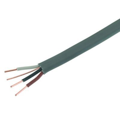 3 Core & Earth Cable - Grey 1.5mm2 x 16.5m