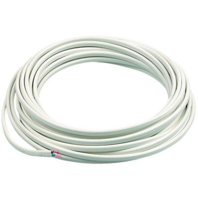 Image of 2 Core 2192Y White Flat Flexible Cable - 0.5mm² - 7.5m