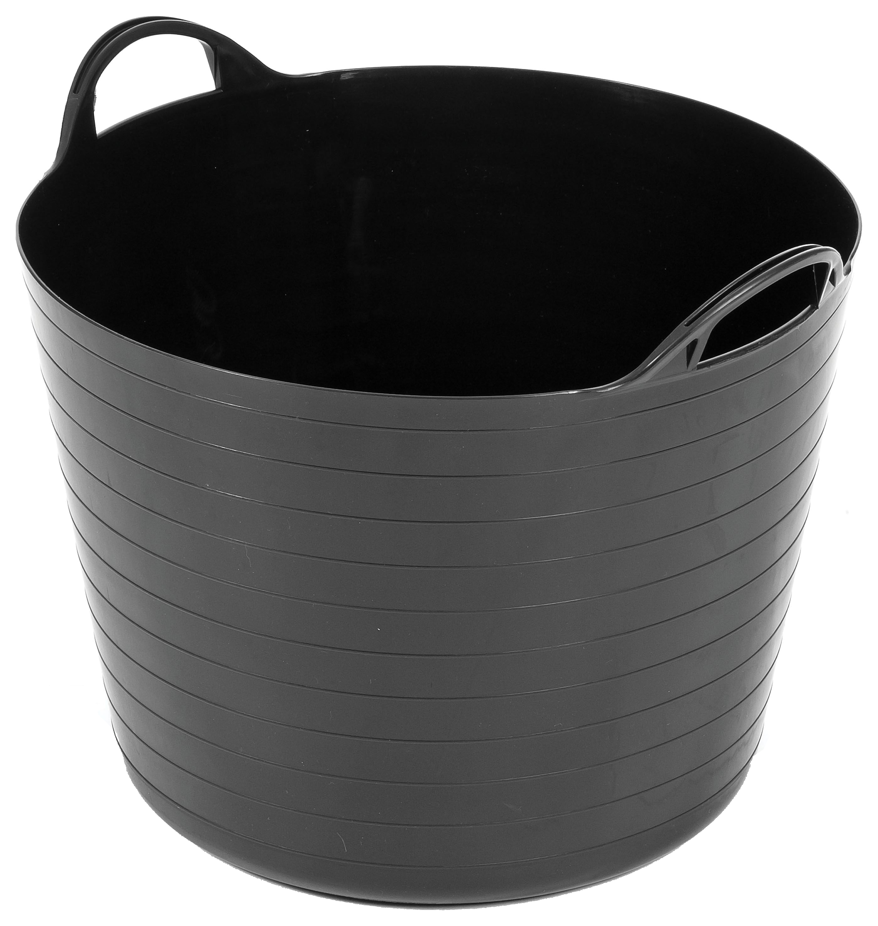 Soft Black Flexi Tub  - 40L