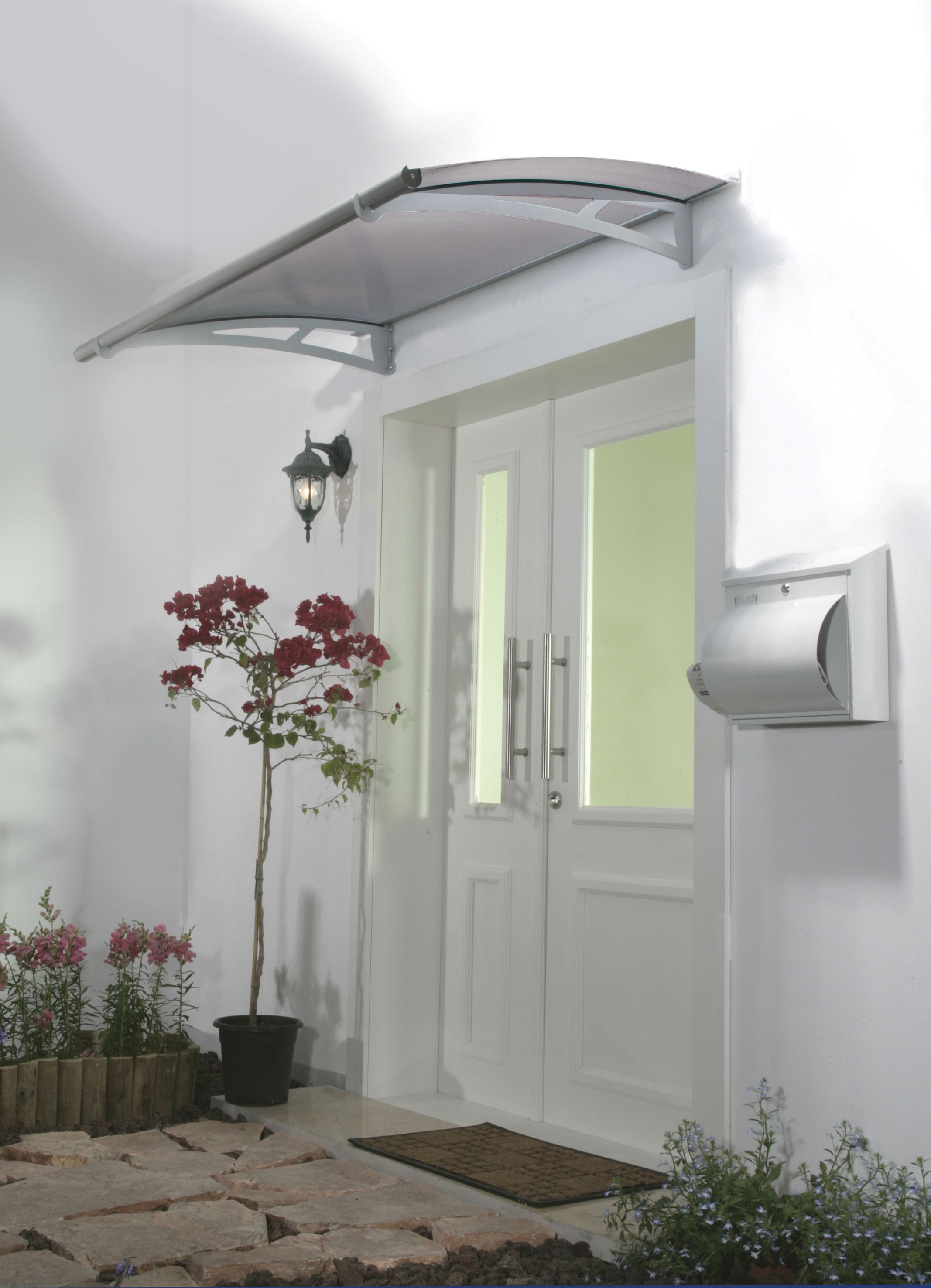 Palram Aquila 1500 Modern Polycarbonate Door Canopy - 915 x 1505mm