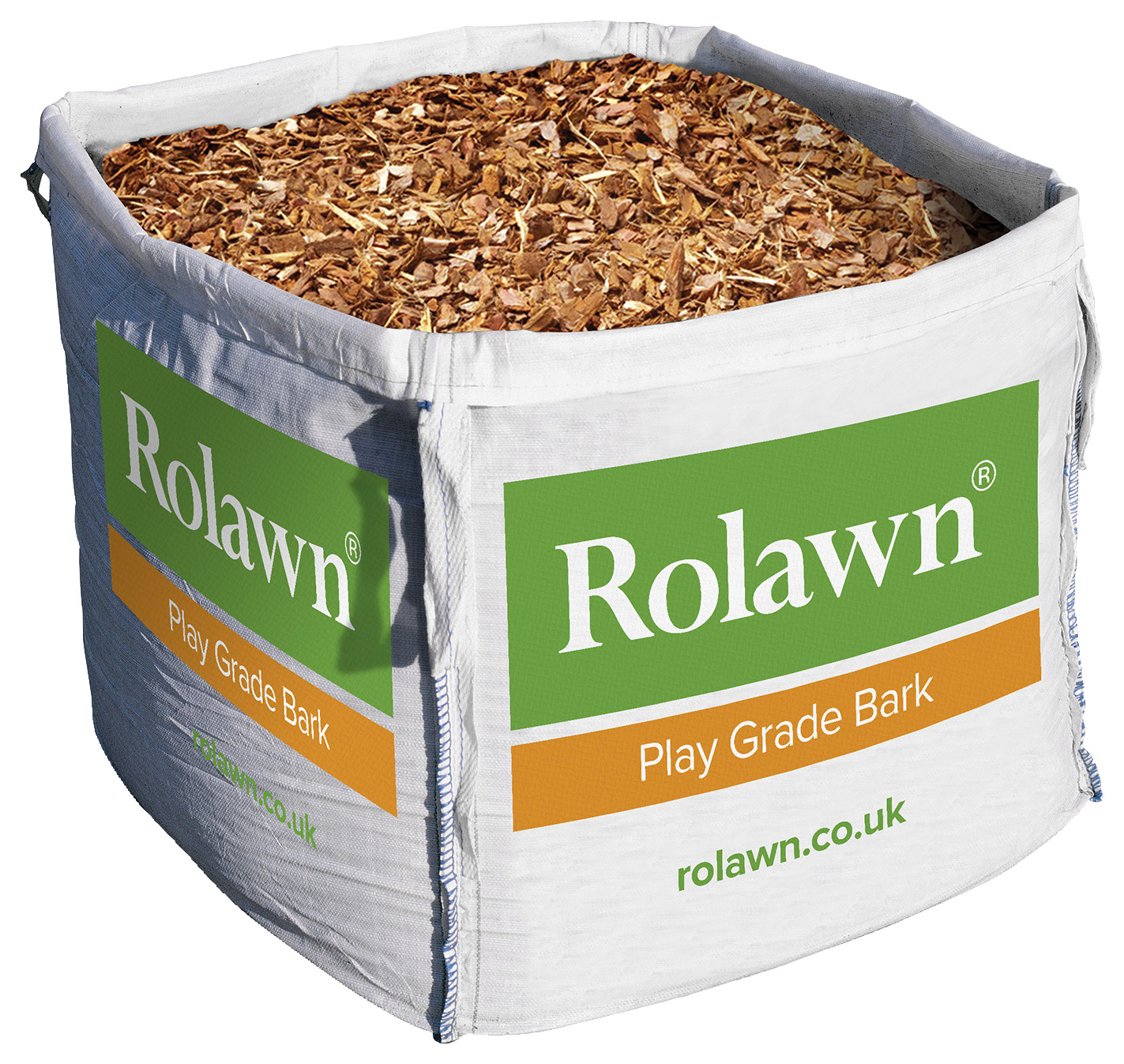 Rolawn Play Grade Bark Bulk Bag - 500L