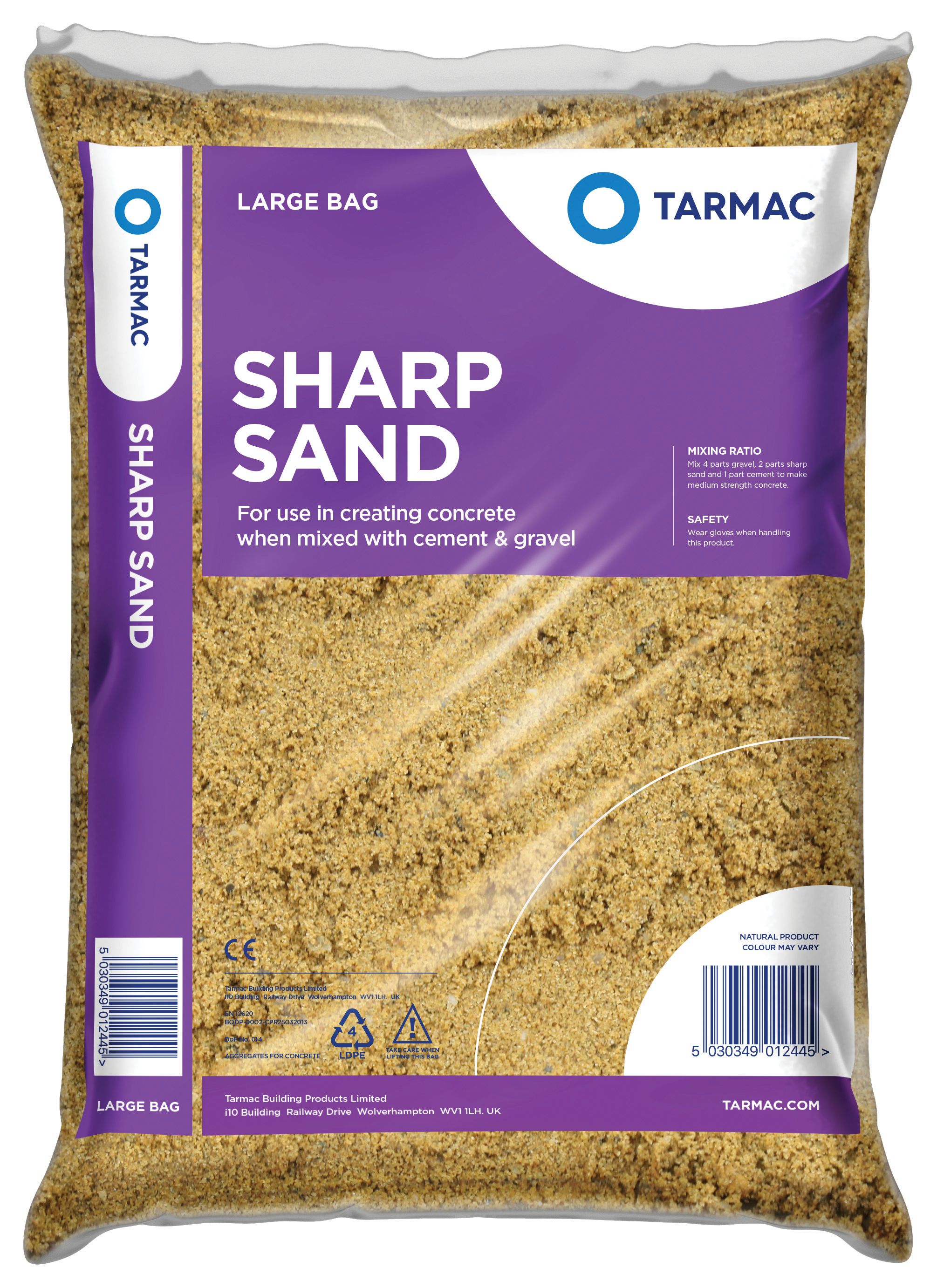 Tarmac Sharp Sand - Major Bag