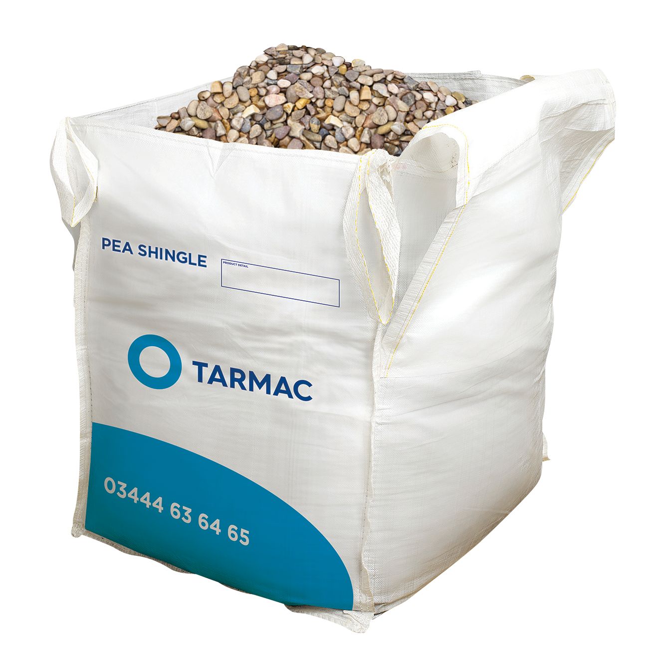 Image of Tarmac Jumbo Brown & Grey Gravel Pea Shingle Bag - 10.5m²