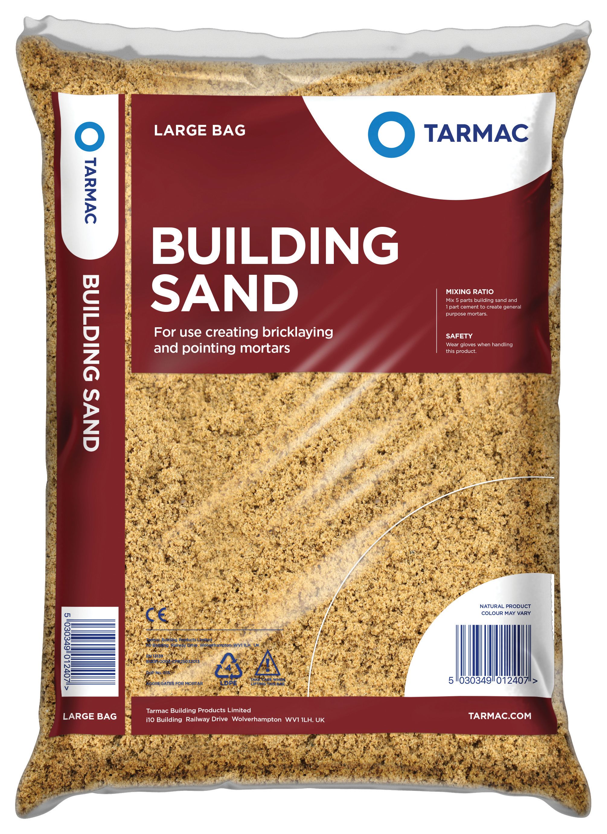 Tarmac Building Sand - Major Bag