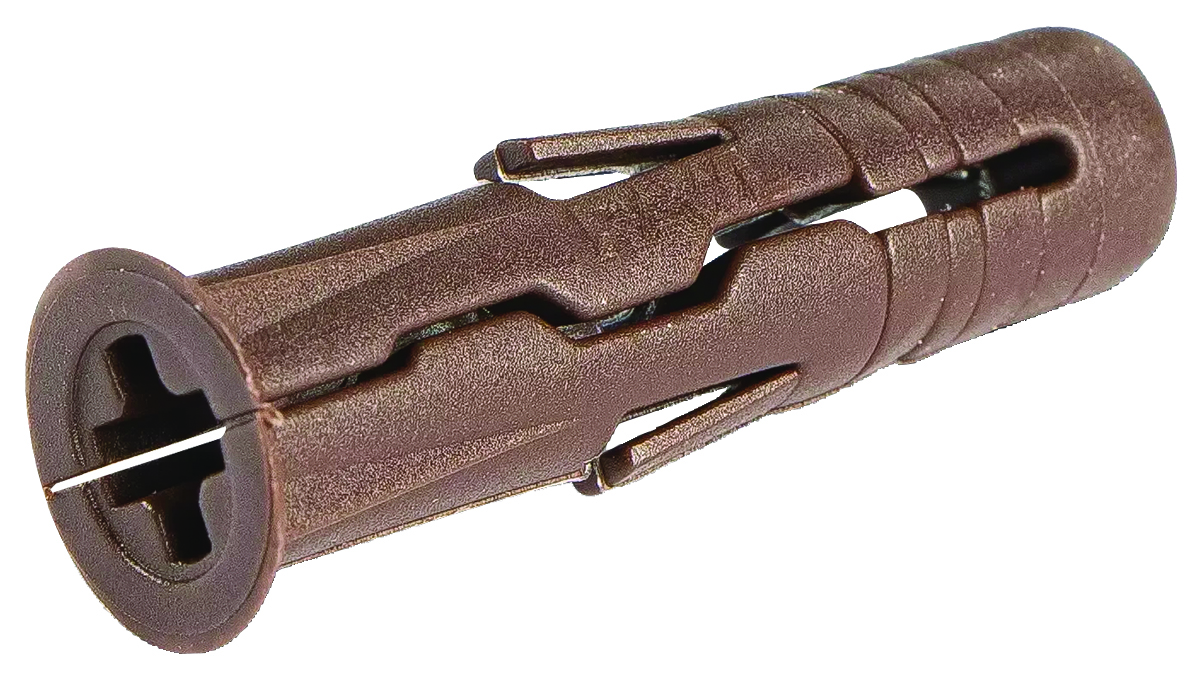 Rawlplug UNO Brown Universal Wall Plugs - 7mm - Pack of 288