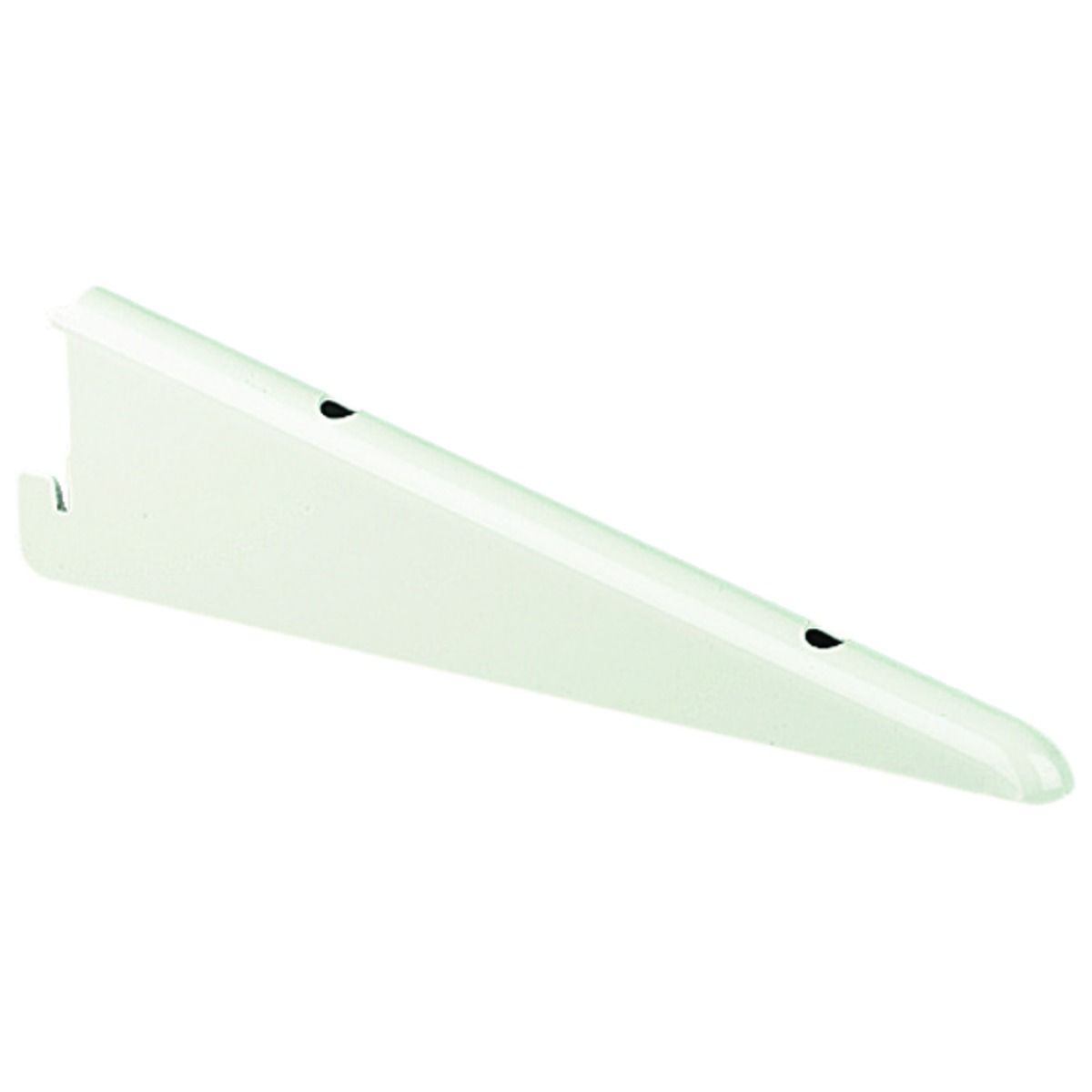 Twin Slot White Shelf Bracket - 170mm