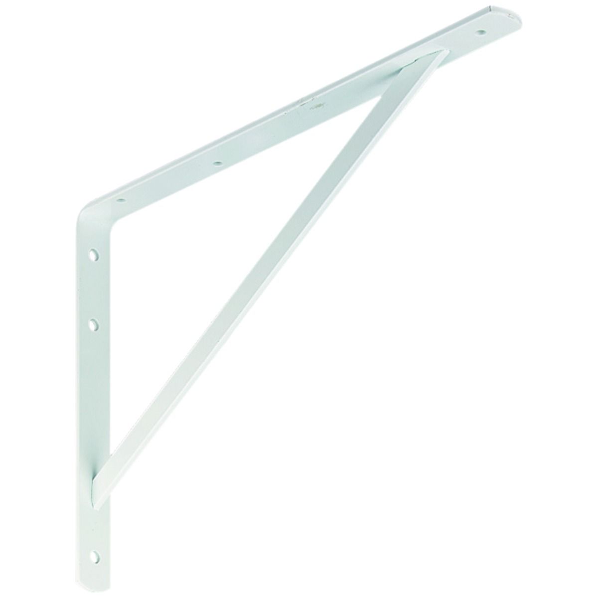 Heavy Duty White Shelf Bracket - 395 x 270mm
