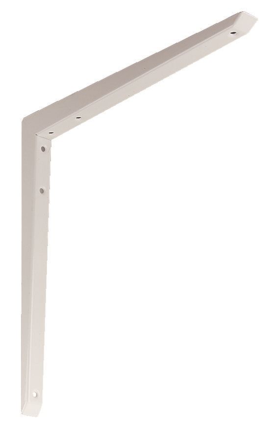 Wickes Hi-load Mitred White Shelf Bracket