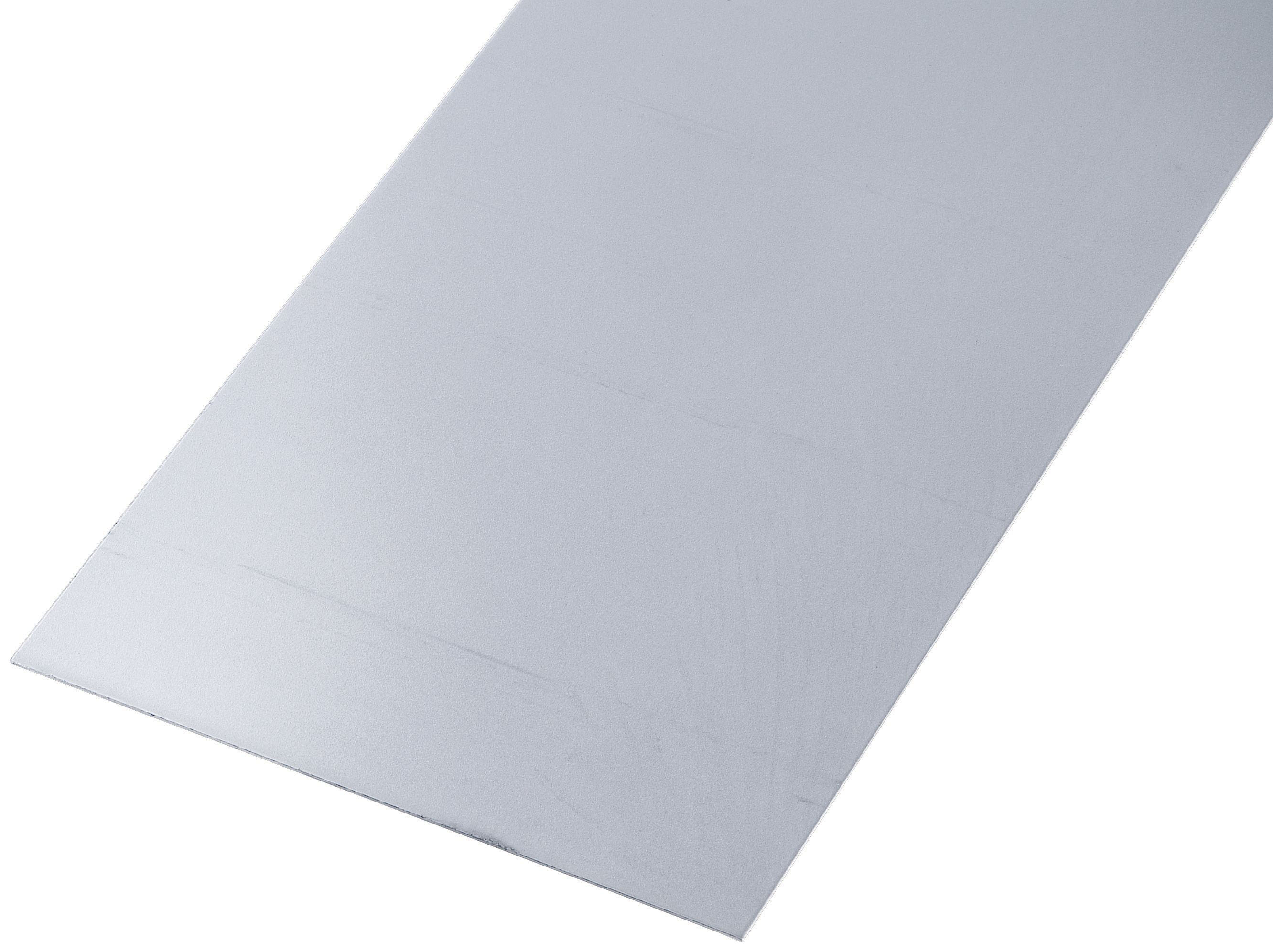 Wickes Metal Raw Steel Sheet - 200mm x 1m