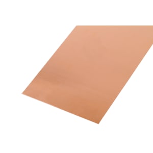 Wickes Metal Solid Copper Sheet - 250 x 500mm