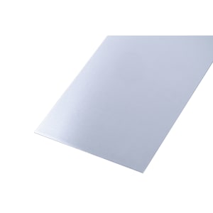 Wickes Metal Plain Uncoated Aluminium Sheet - 250 x 500mm x 0.8mm