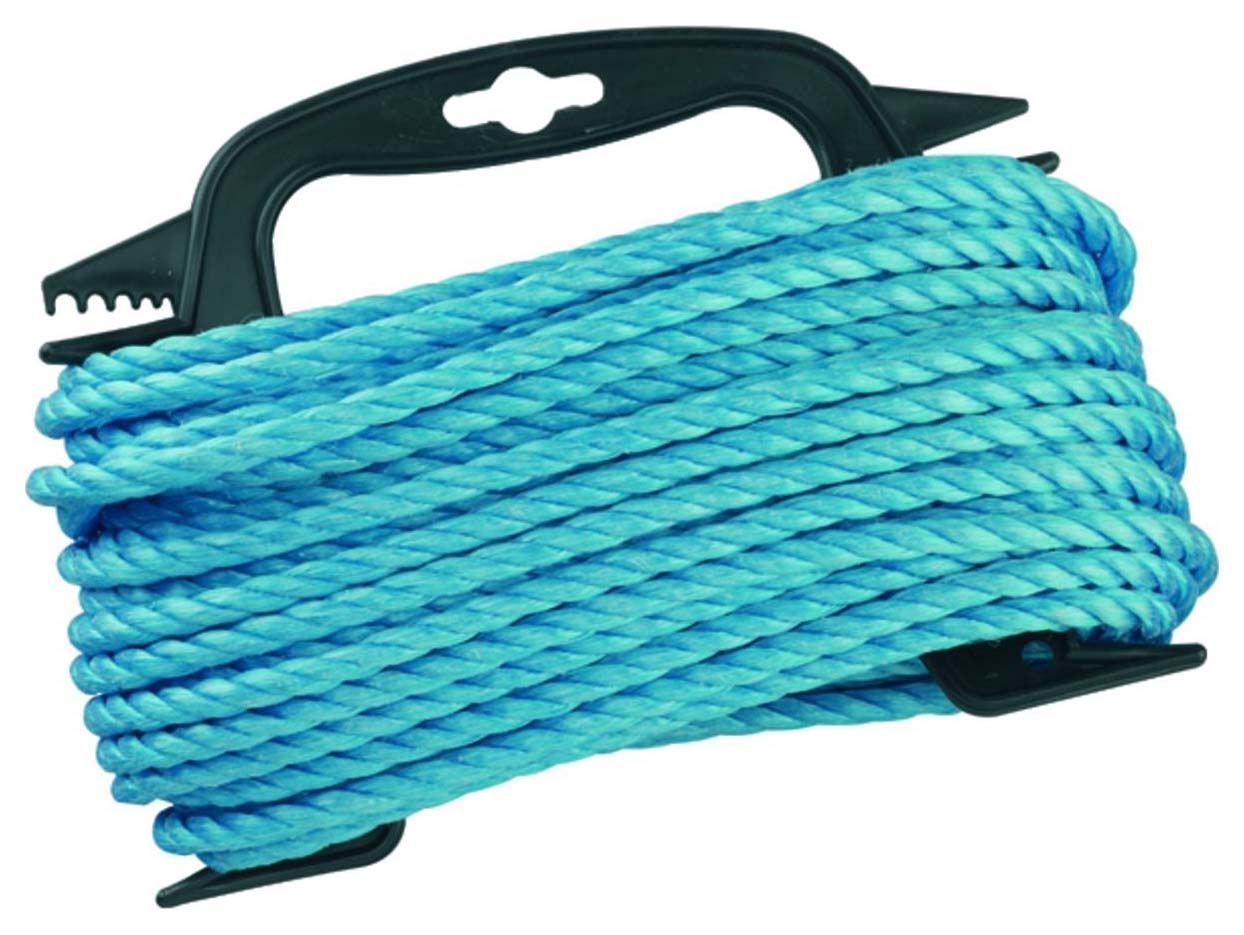 Image of Wickes Blue 6mm Multi-Purpose Polypropylene Rope - 20m