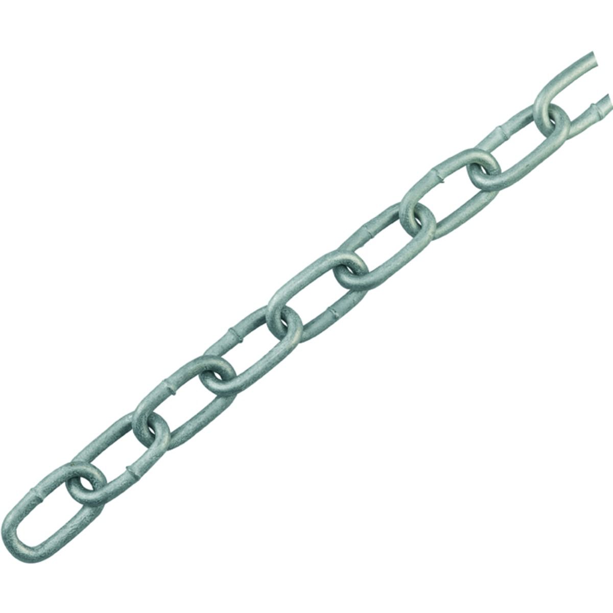 Image of Wickes Zinc Plated Steel Welded Chain - 6 x 33mm x 2m