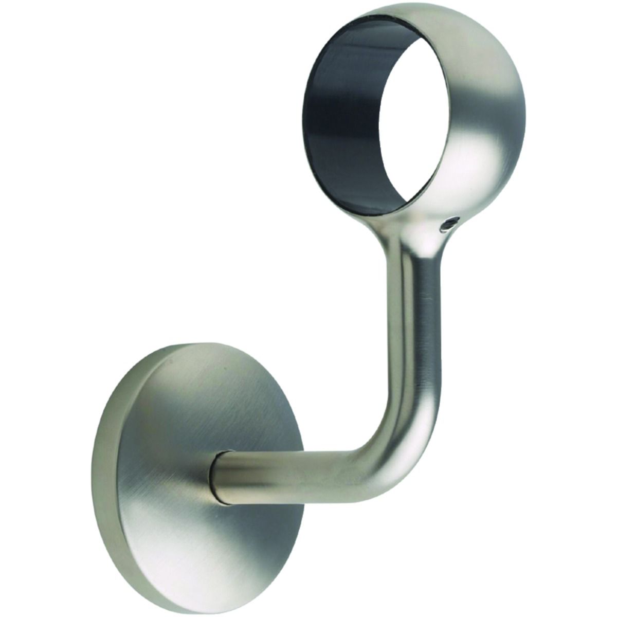 Rothley Handrail Wall Bracket - Brushed Nickel