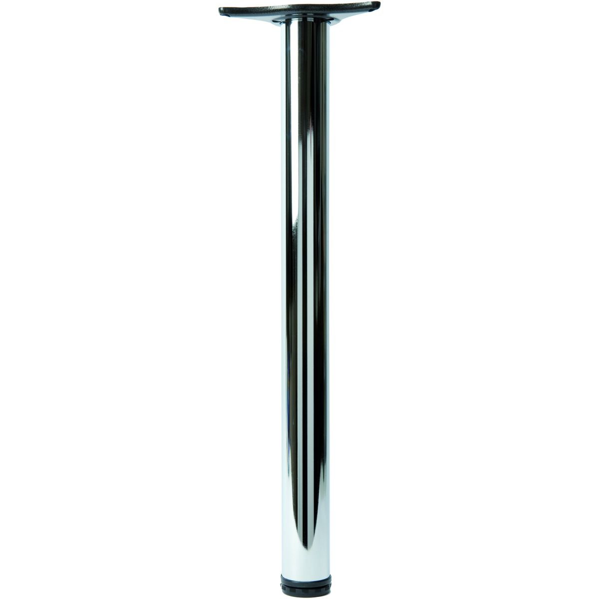 Image of Wickes Interior Table Leg - Chrome 60 x 710mm