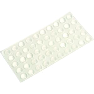 Wickes 8mm Protective Bumpers for Cupboard Doors & Drawers - Pack of 50