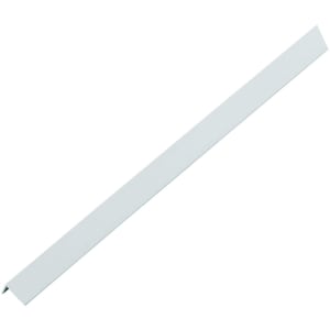 Wickes Angle - White PVCu 23.5 x 23.5 x 2.5m
