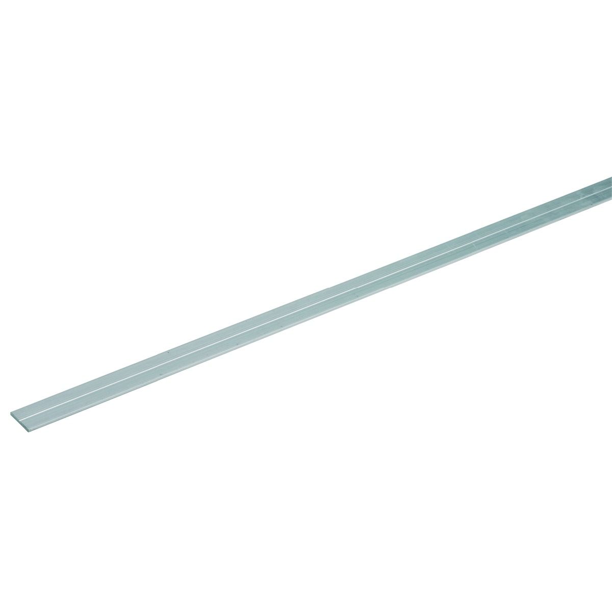 Image of Wickes 19.5mm Multi-Purpose Flat Bar - Aluminium 1m