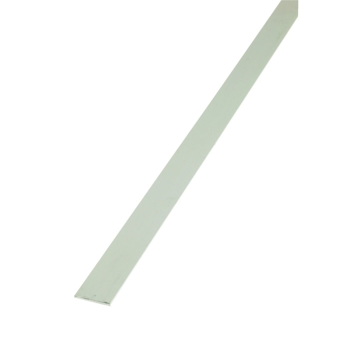 Rothley 15.5mm White PVCu Multi-Purpose Flat Bar - 1m