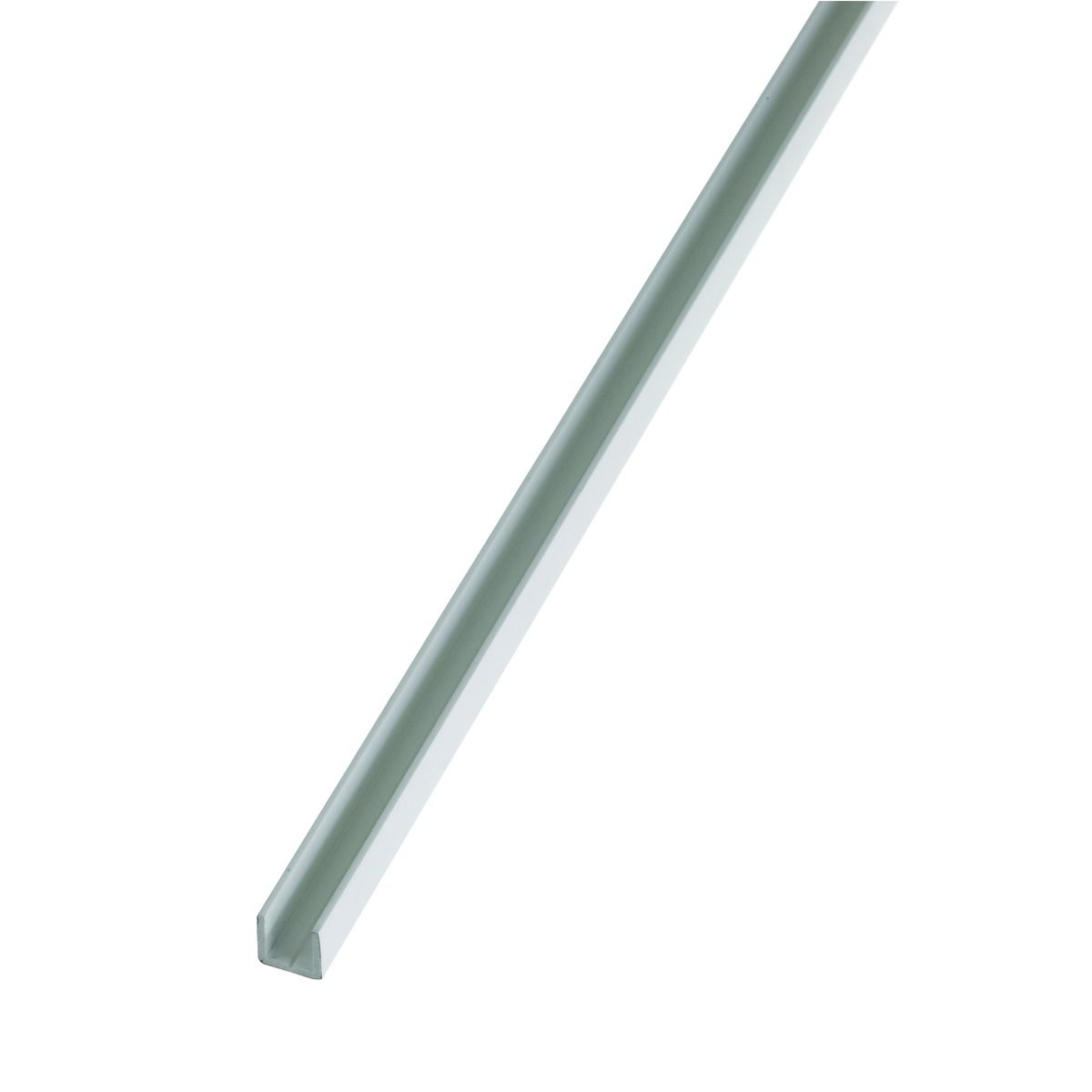 Image of Wickes 11.5mm Multi-Purpose U Section - White PVCu 1m