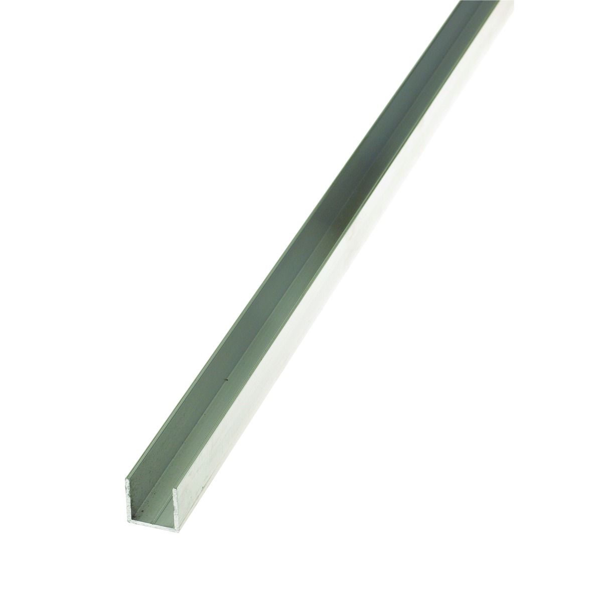 Image of Wickes 15.5mm Multi-Purpose Square Tube - Aluminium 1m