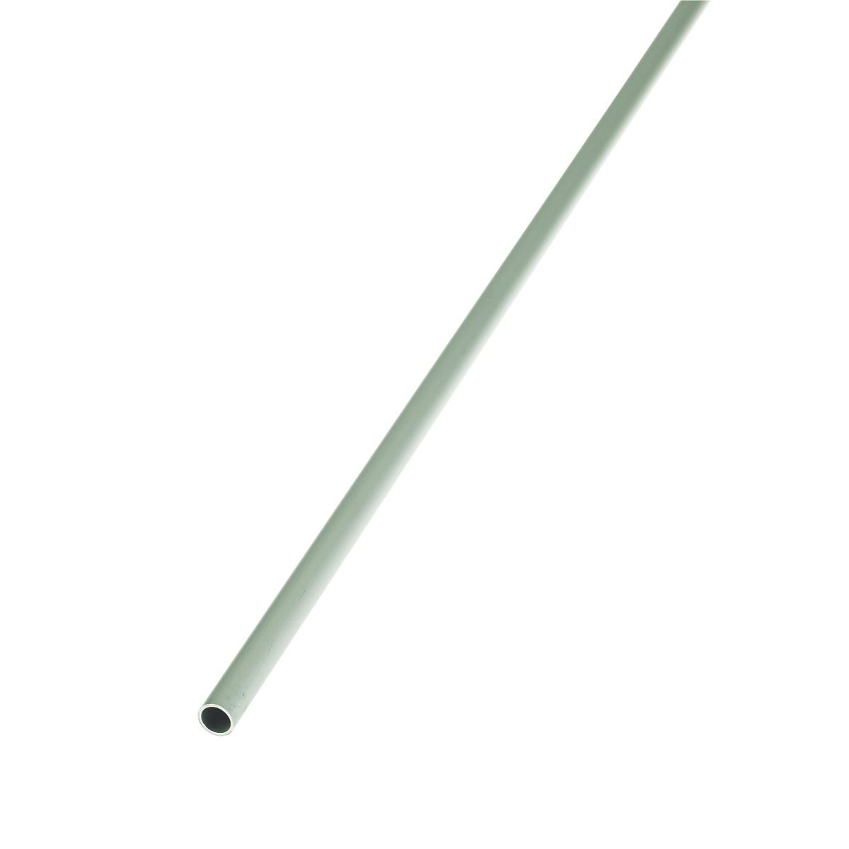 Image of Wickes 8mm Multi-Purpose Round Tube - Anodised Aluminium 1m