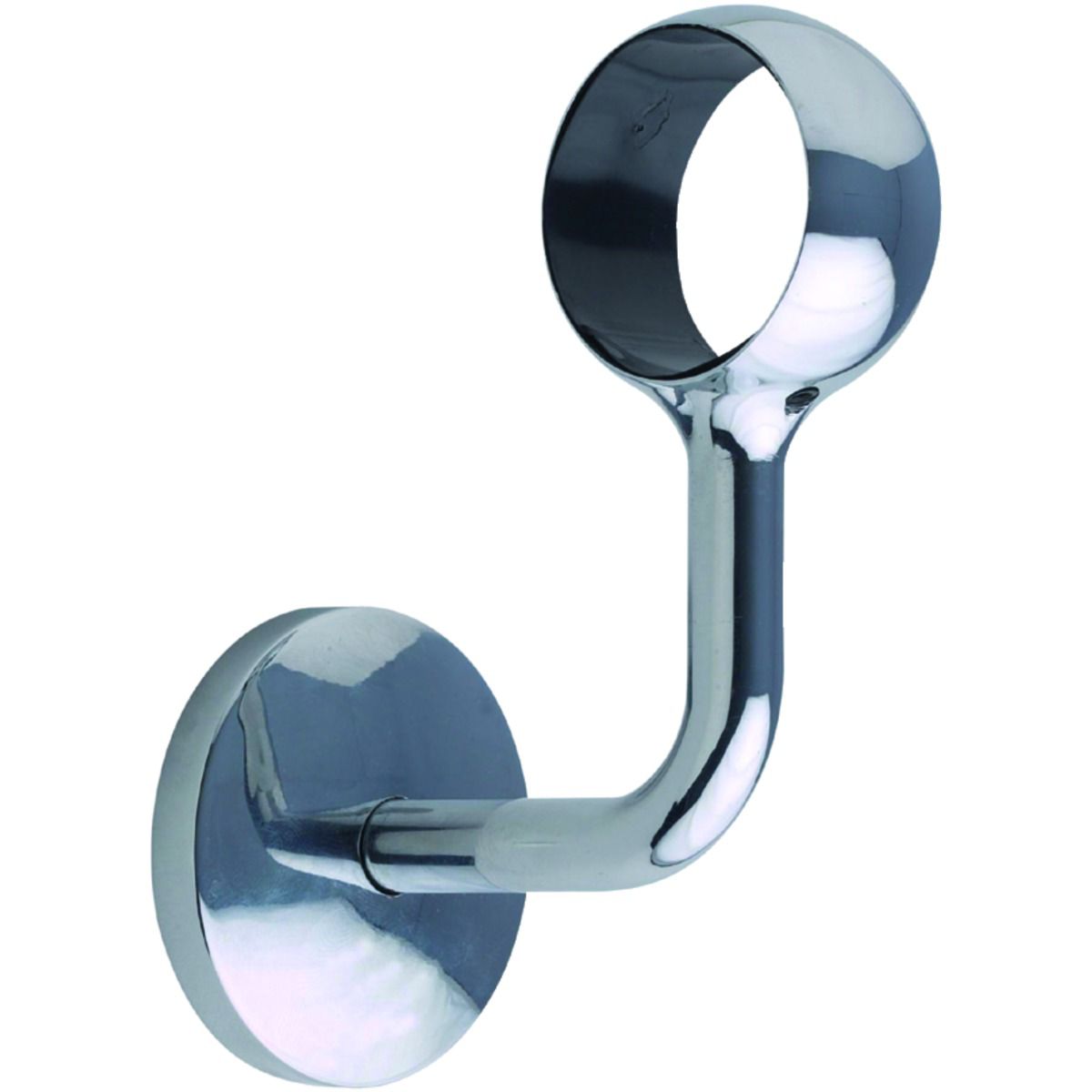 Image of Rothley Handrail Wall Bracket - Chrome